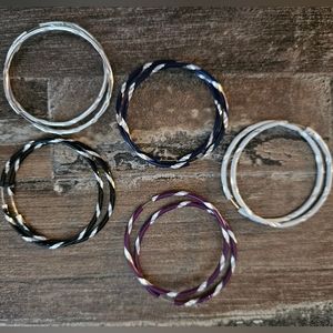 5pk. Small Hoop Earrings